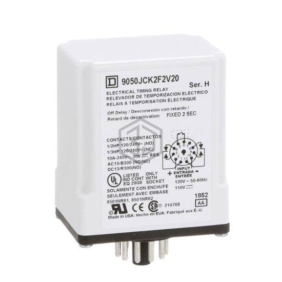 9050JCK2F2V20 - Schneider Electric - Time Delay Relays