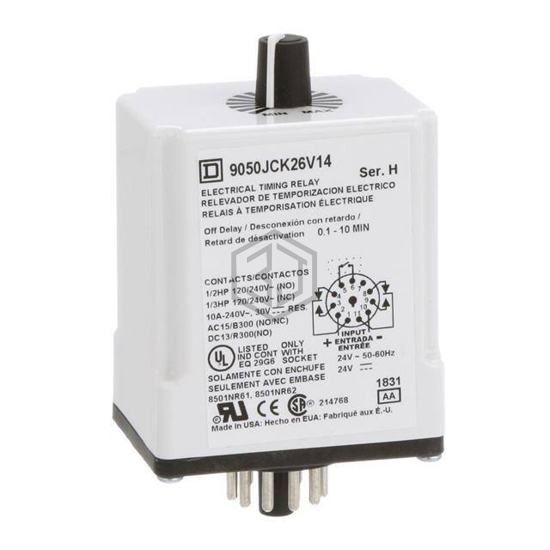 9050JCK26V14 - Schneider Electric - Time Delay Relays