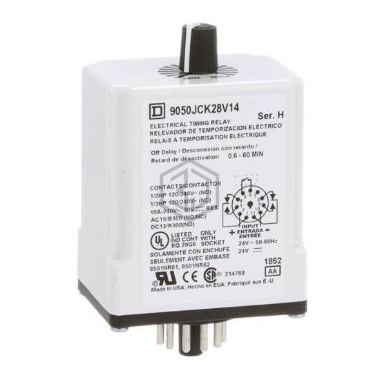 9050JCK28V14 - Schneider Electric - Time Delay Relays