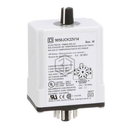 9050JCK22V14 - Schneider Electric - Time Delay Relays