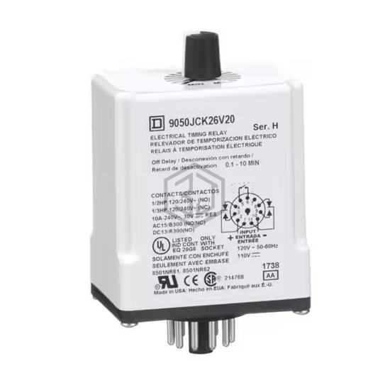 9050JCK26V20 - Schneider Electric - Time Delay Relays