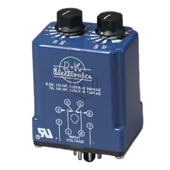 CLRB-115A-2-5S-1S - R-K Electronics, Inc. - Time Delay Relays