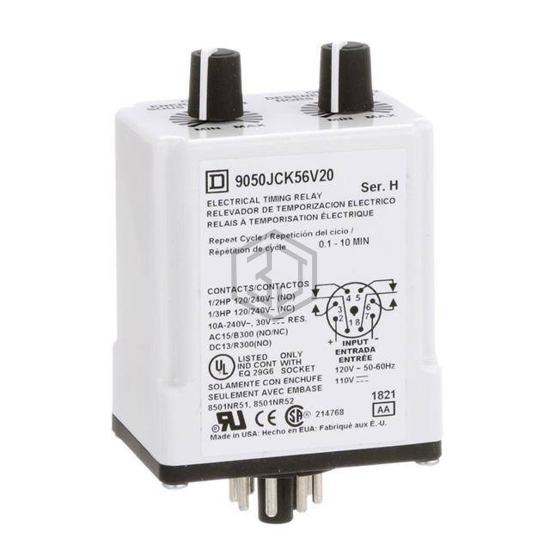 9050JCK56V20 - Schneider Electric - Time Delay Relays