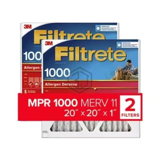 9802-2PK-HDW - 3M - HVAC - Air Filters