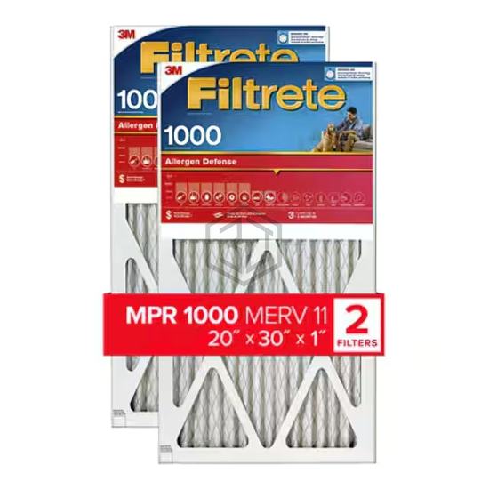 9822-2PK-HDW - 3M - HVAC - Air Filters