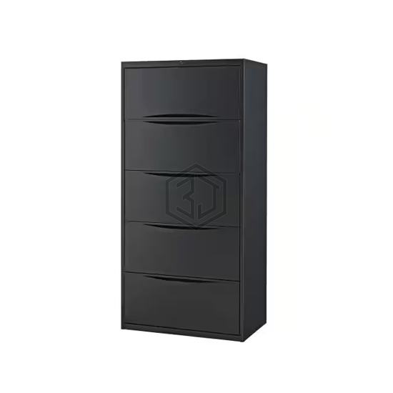 252468BK - Interion By Global Industrial - Office Equipment - File Cabinets, Bookcases