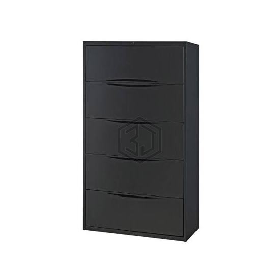 252471BK - Interion By Global Industrial - Office Equipment - File Cabinets, Bookcases