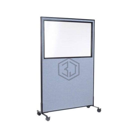 694984MBL - Interion By Global Industrial - Office Furniture - Partitions and Accessories
