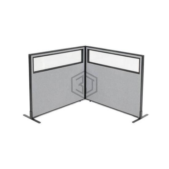 695024GY - Interion By Global Industrial - Office Furniture - Partitions and Accessories
