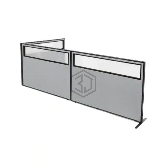 695116GY - Interion By Global Industrial - Office Furniture - Partitions and Accessories