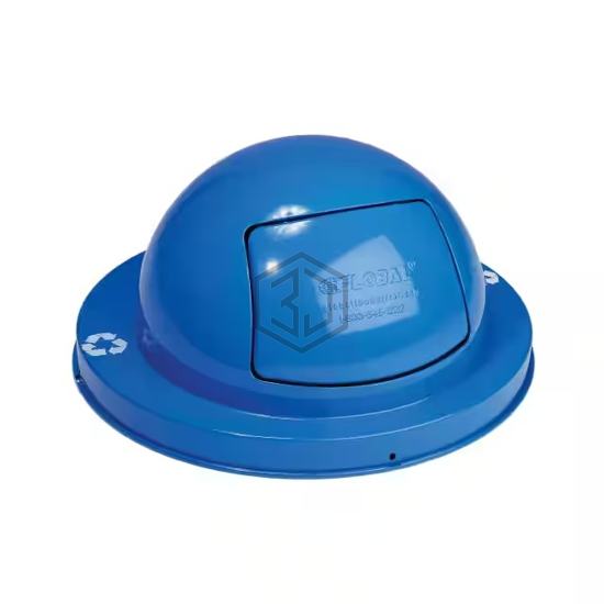 261843BL - Global Industrial - Outdoor Products - Cans, Trash Cans and Covers
