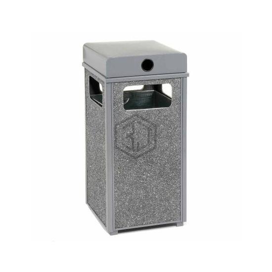 239576GY - Global Industrial - Outdoor Products - Cans, Trash Cans and Covers