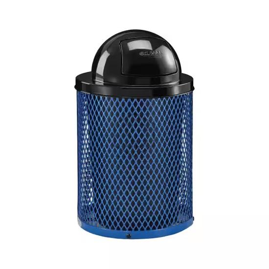261948BL - Global Industrial - Outdoor Products - Cans, Trash Cans and Covers