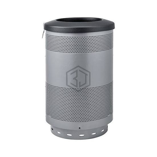 641314GY - Global Industrial - Outdoor Products - Cans, Trash Cans and Covers