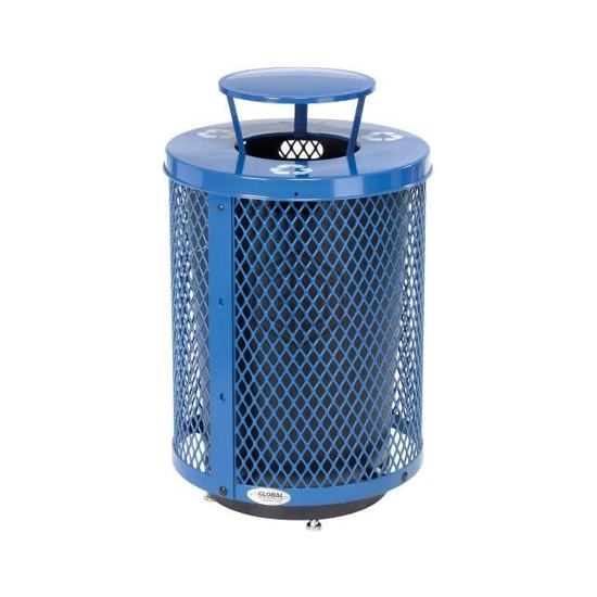 261926RBLD - Global Industrial - Outdoor Products - Cans, Trash Cans and Covers