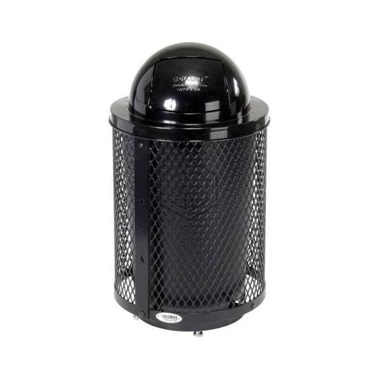 261948BKD - Global Industrial - Outdoor Products - Cans, Trash Cans and Covers