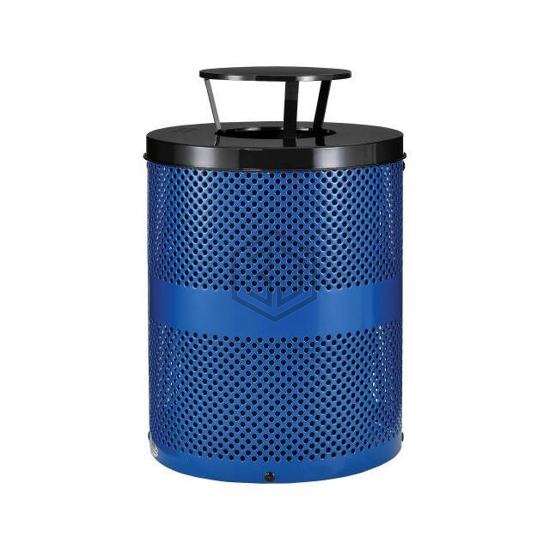 261927BL - Global Industrial - Outdoor Products - Cans, Trash Cans and Covers