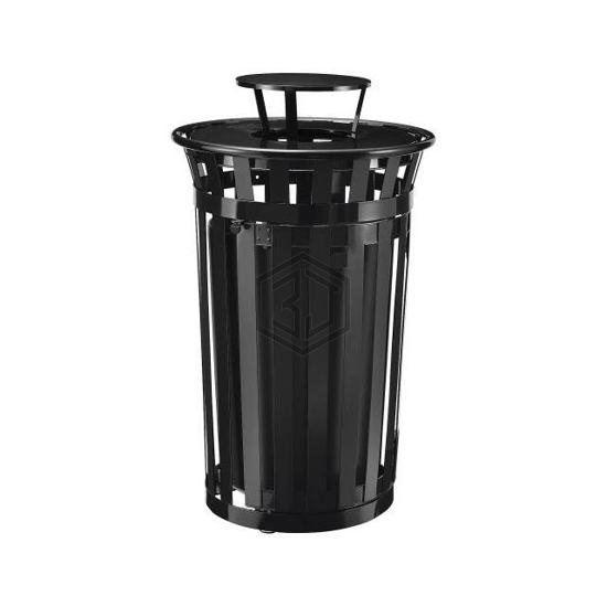 261941BK - Global Industrial - Outdoor Products - Cans, Trash Cans and Covers