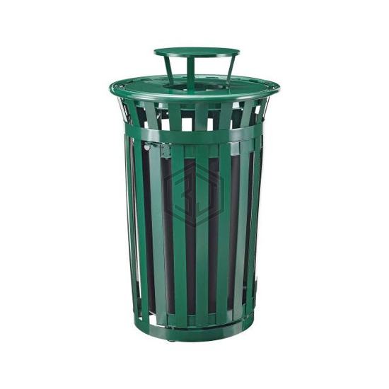 261941GN - Global Industrial - Outdoor Products - Cans, Trash Cans and Covers