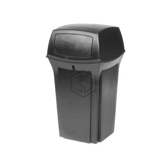 501985BK - Rubbermaid Commercial - Outdoor Products - Cans, Trash Cans and Covers