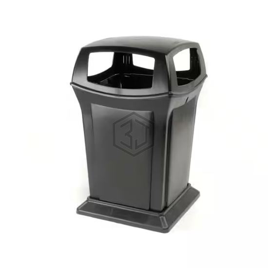 705579BK - Rubbermaid Commercial - Outdoor Products - Cans, Trash Cans and Covers