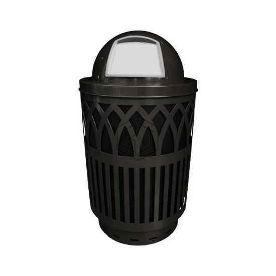 261137PBK - Witt Industries - Outdoor Products - Cans, Trash Cans and Covers