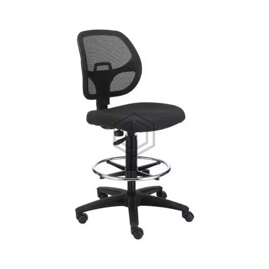 695645BK - Interion By Global Industrial - Workstation, Office Furniture and Equipment - Chairs and Stools