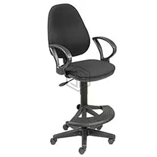506779BK - Interion By Global Industrial - Workstation, Office Furniture and Equipment - Chairs and Stools