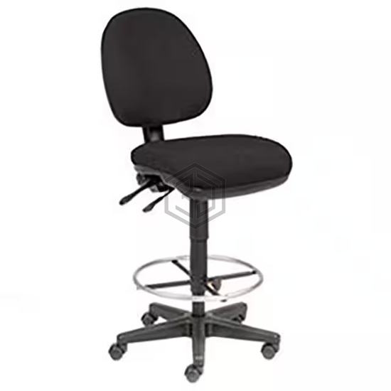808659BK - Interion By Global Industrial - Workstation, Office Furniture and Equipment - Chairs and Stools