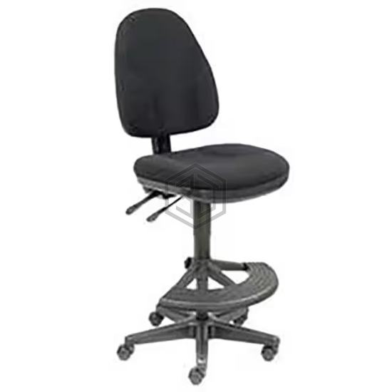 506782BK - Interion By Global Industrial - Workstation, Office Furniture and Equipment - Chairs and Stools