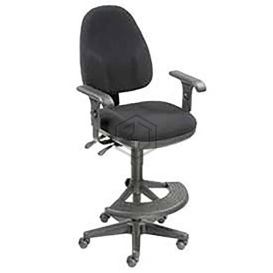 506783BK - Interion By Global Industrial - Workstation, Office Furniture and Equipment - Chairs and Stools