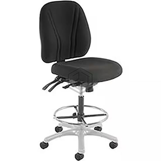 808698BK - Interion By Global Industrial - Workstation, Office Furniture and Equipment - Chairs and Stools