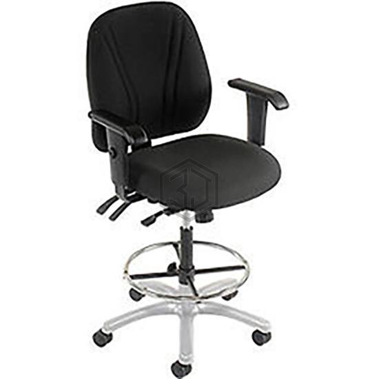 808699BK - Interion By Global Industrial - Workstation, Office Furniture and Equipment - Chairs and Stools