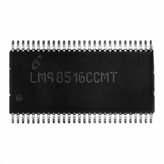 LM98516CCMTX - Texas Instruments - Data Acquisition - Analog Front End (AFE)