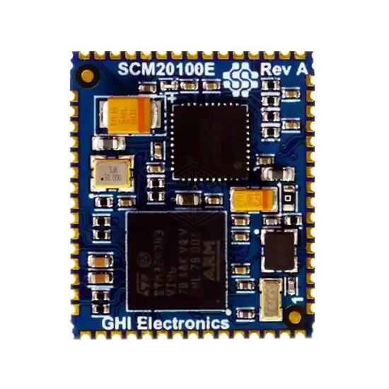 SCM-20100E-B - GHI Electronics, LLC - Embedded - Microcontroller, Microprocessor, FPGA Modules