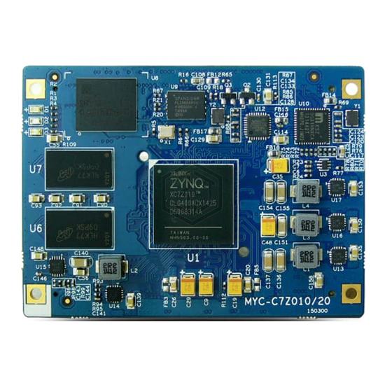 MYC-C7Z010-4E1D-667-I - MYIR Tech Limited - Embedded - Microcontroller, Microprocessor, FPGA Modules