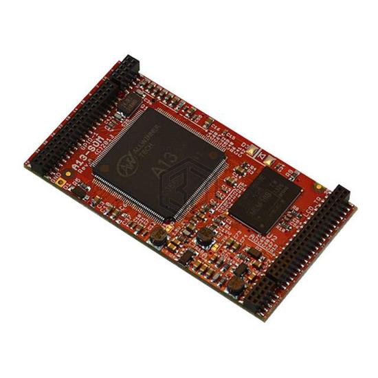 A13-SOM-512 - Olimex LTD - Embedded - Microcontroller, Microprocessor, FPGA Modules