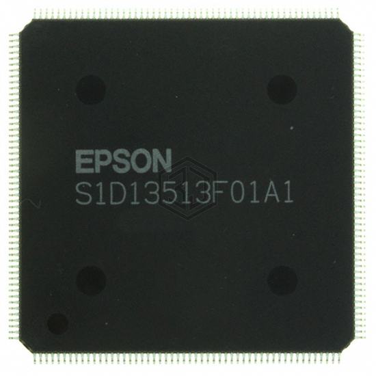 S1D13513F01A100 - Epson Electronics America Inc-Semiconductor Div - Linear - Video Processing