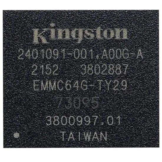 EMMC64G-TY29-5B111 - Kingston - Memory