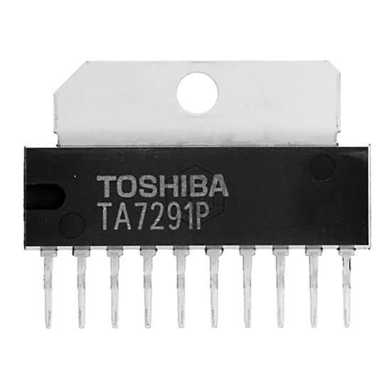 TA7291P(O) - Toshiba Semiconductor and Storage - PMIC - Motor Drivers, Controllers