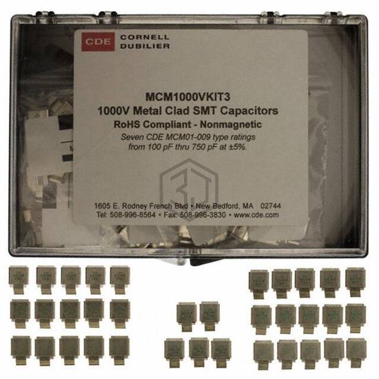 MCM1000VKIT3 - Cornell Dubilier Electronics (CDE) - Capacitor Kits