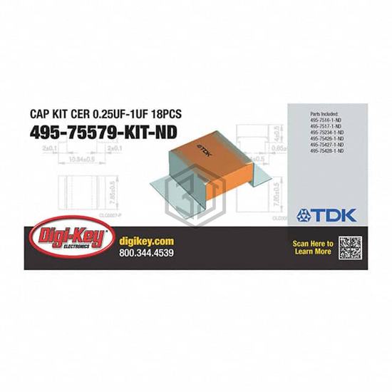 495-75579-KIT - EPCOS - TDK Electronics - Capacitor Kits