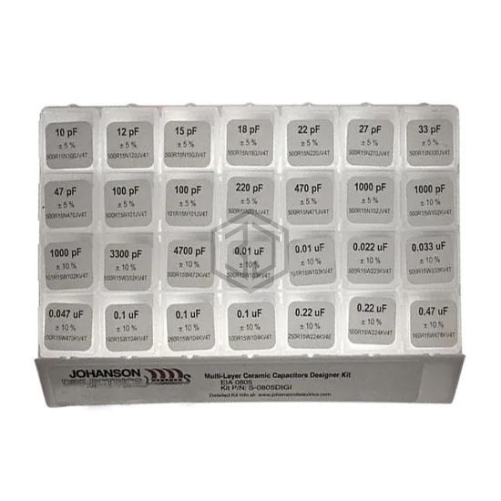 S-0805DIGI - Johanson Dielectrics Inc. - Capacitor Kits