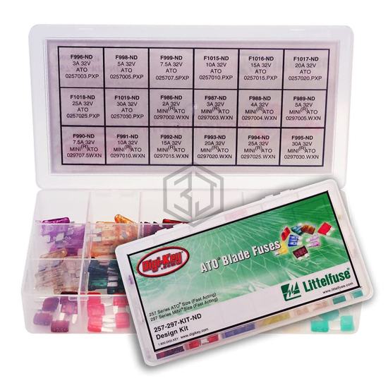 257-297-KIT - Littelfuse Inc. - Circuit Protection Kits - Fuse