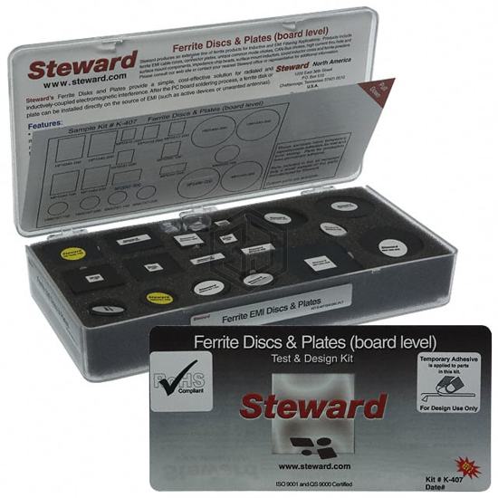 K-407 EMI DISC PLT - Laird-Signal Integrity Products - EMI, Filter Kits