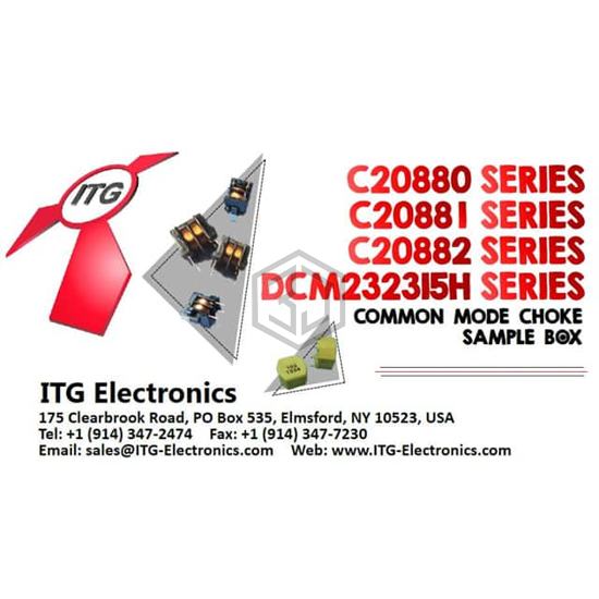 THROUGH HOLE CMC SAMPLE KIT - ITG Electronics, Inc. - EMI, Filter Kits