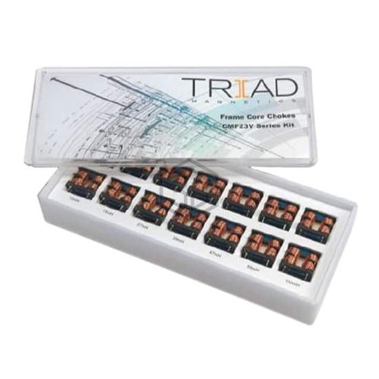 CMF23VK - Triad Magnetics - EMI, Filter Kits