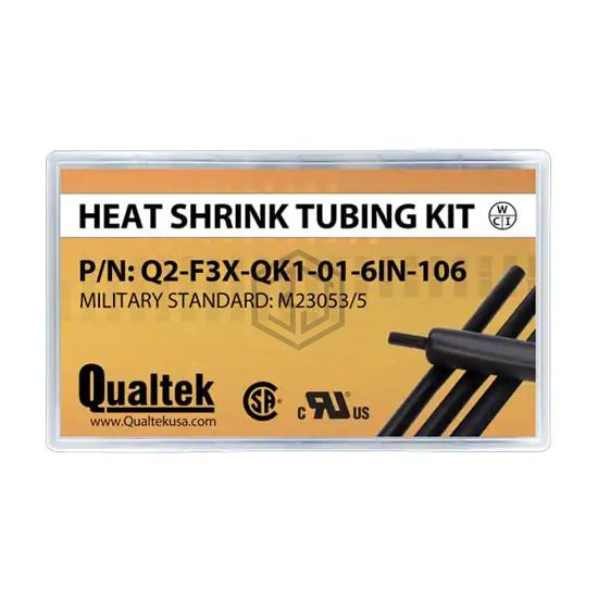 Q2-F3X-QK1-01-6IN-106 - Qualtek - Heat Shrink Tubing Kits