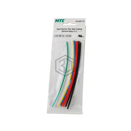 HS-ASST-10 - NTE Electronics, Inc - Heat Shrink Tubing Kits