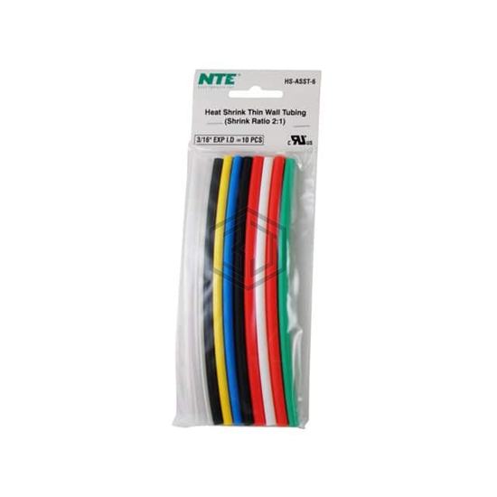 HS-ASST-6 - NTE Electronics, Inc - Heat Shrink Tubing Kits